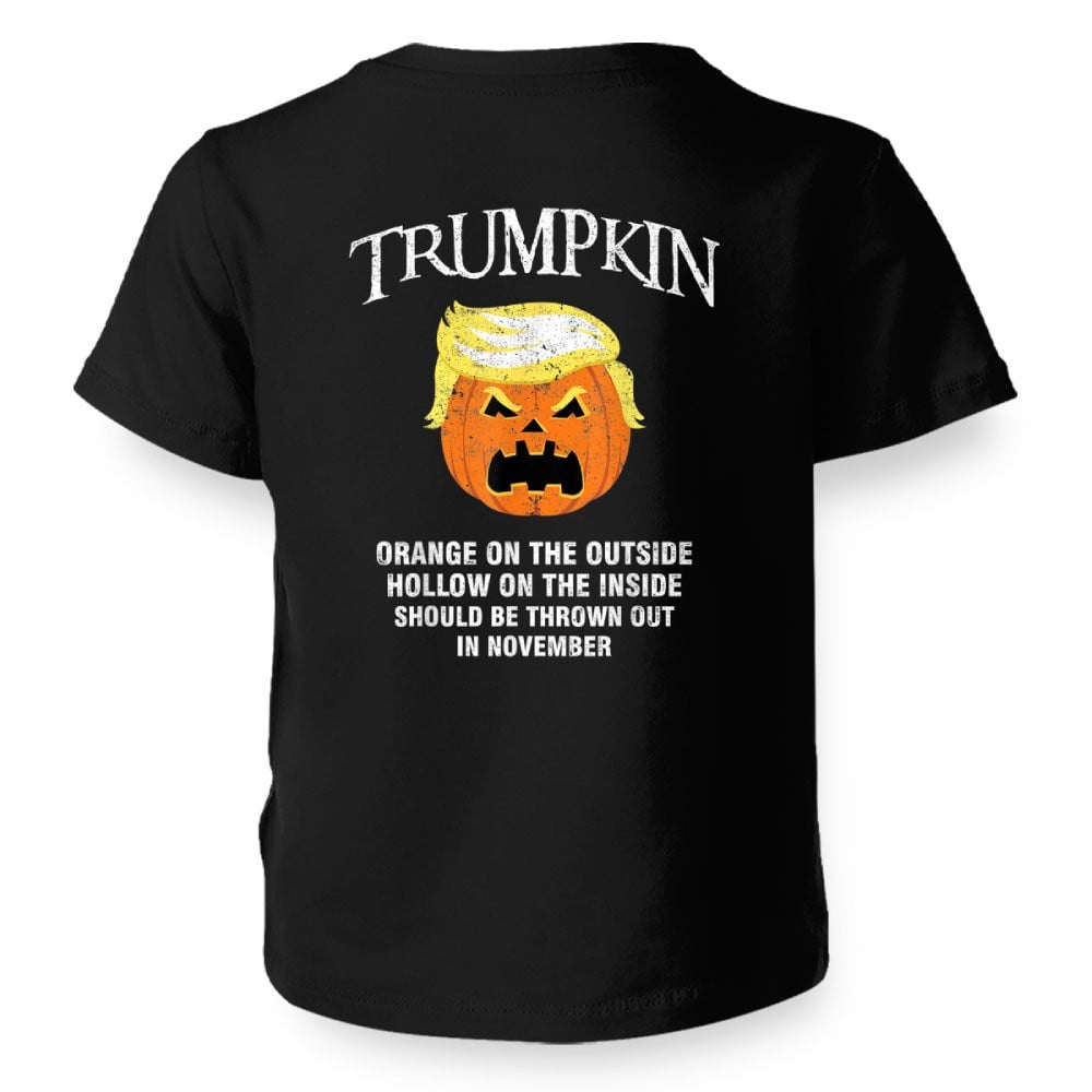Halloween Anti Trumpkin Orange On The Outside Hollow Inside