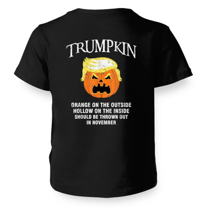 Halloween Anti Trumpkin Orange On The Outside Hollow Inside