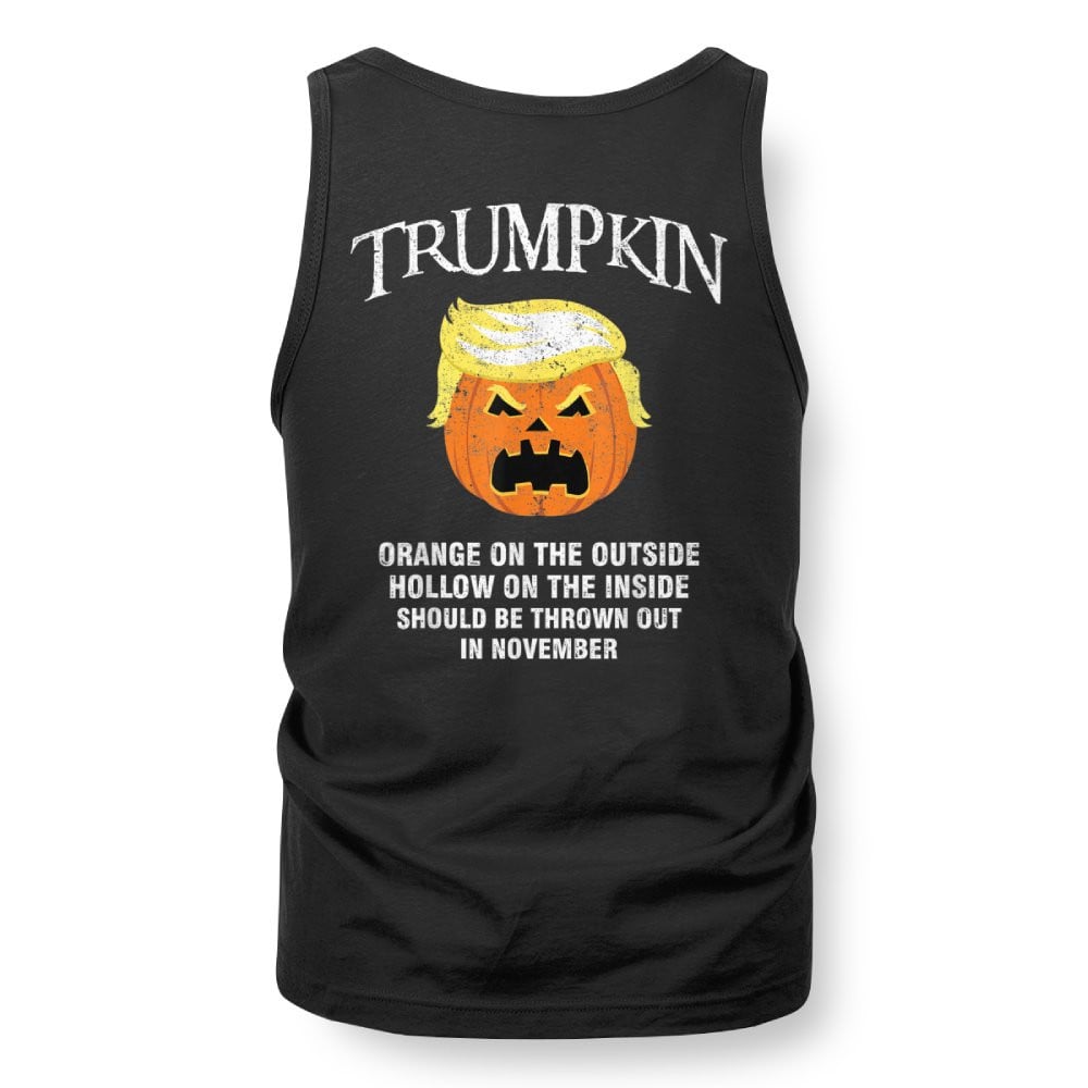 Halloween Anti Trumpkin Orange On The Outside Hollow Inside